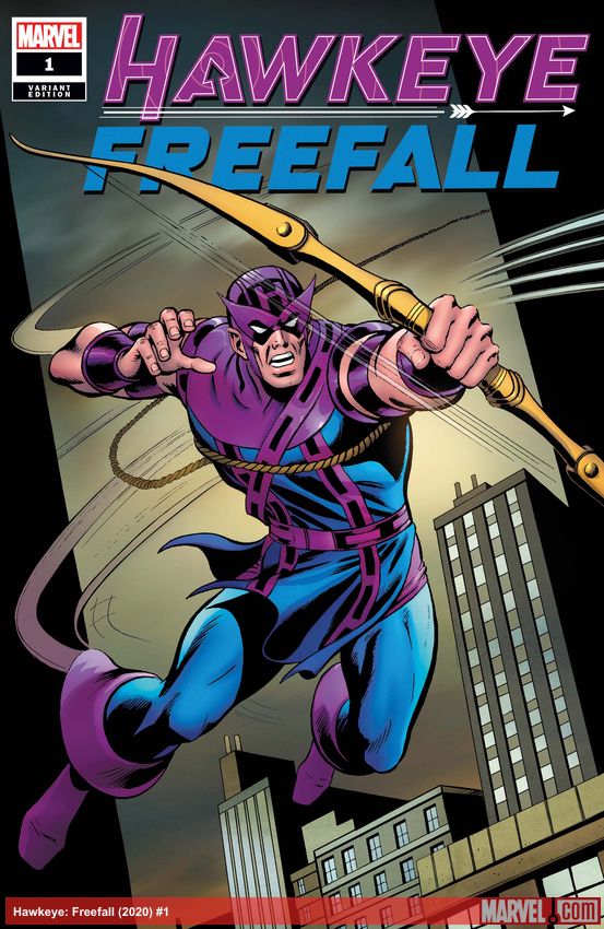 Hawkeye: Freefall (2020) #1 (Variant) comic book cover