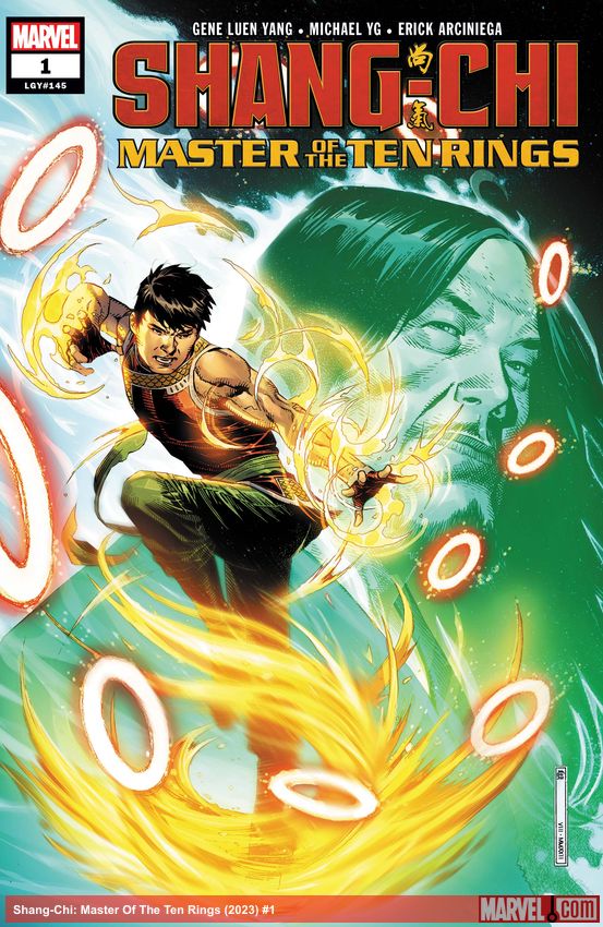 Shang-Chi: Master Of The Ten Rings (2023) #1 comic book cover