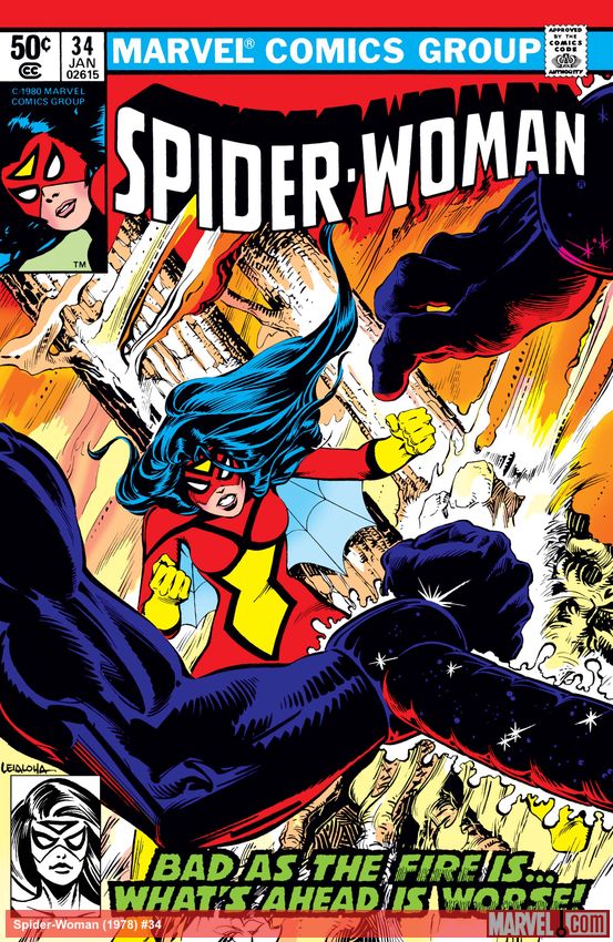 Spider-Woman (1978) #34 comic book cover