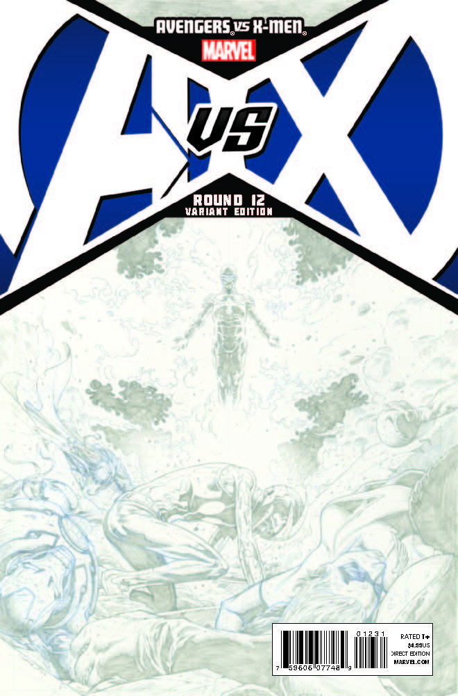 Avengers Vs. X-Men (2012) #12 (Opena Sketch Variant)