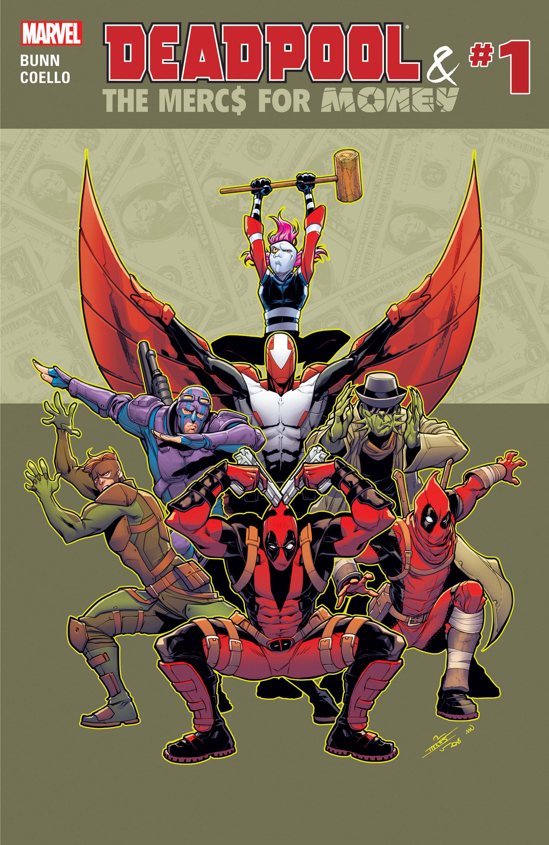 Deadpool The Mercs For Money 2016 1 Marvel