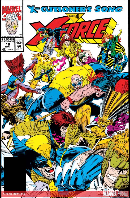 Cover of X-Force #16