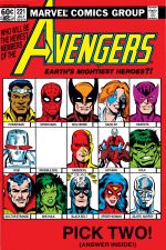 Avengers (1963) #221 cover