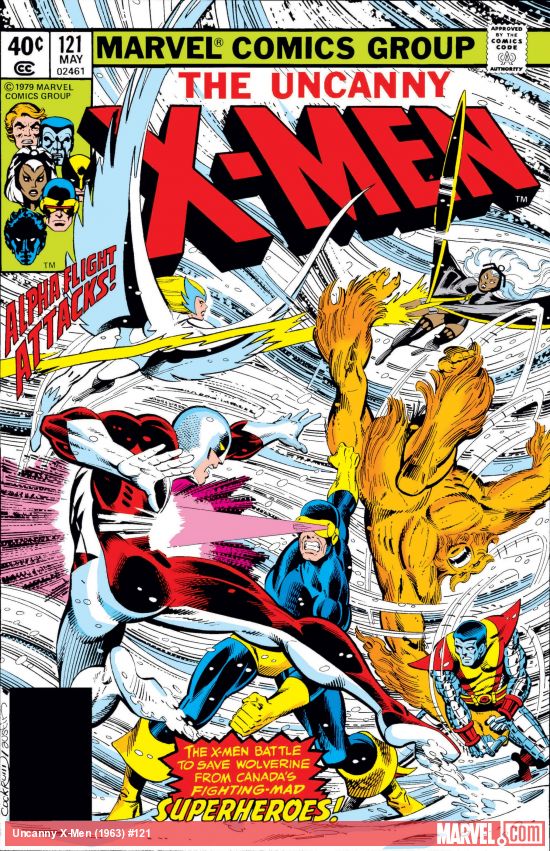 Cover of The X-Men #121