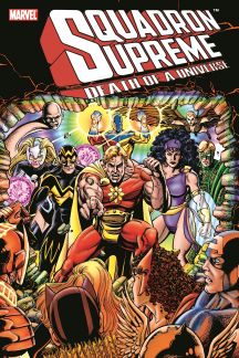 Squadron Supreme: Death of a Universe (Trade Paperback) cover