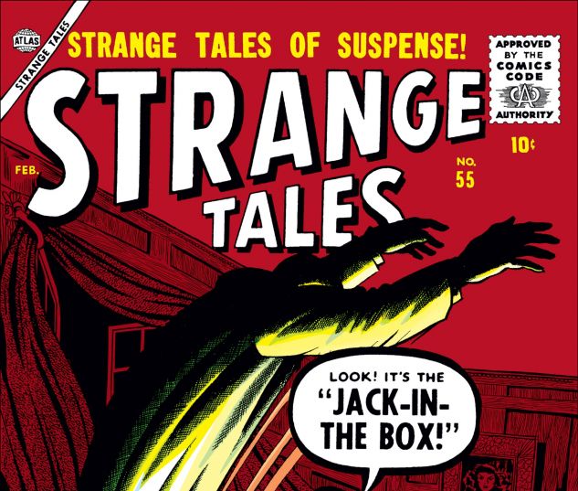 Cover for Strange Tales 55