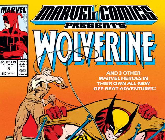 Wolverine Marvel Comics Presents # 5 USA, 1988 