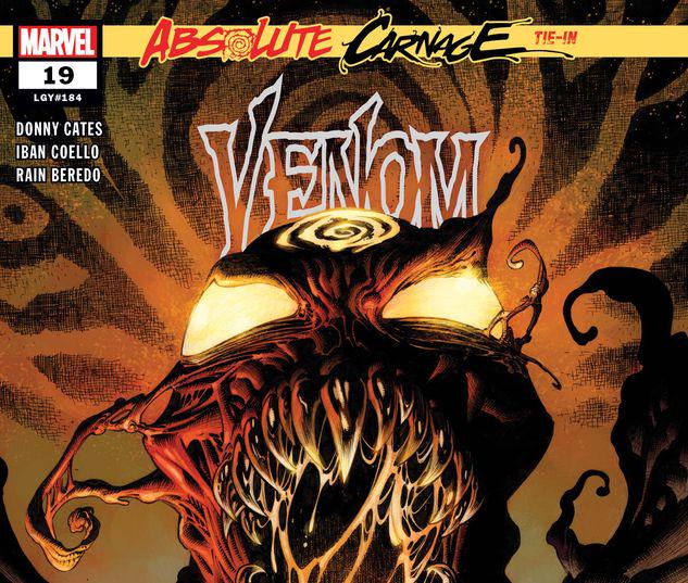 Venom #19 2019 1st Print Kyle Hotz Cover Marvel Comics Absolute Carnage Cates 