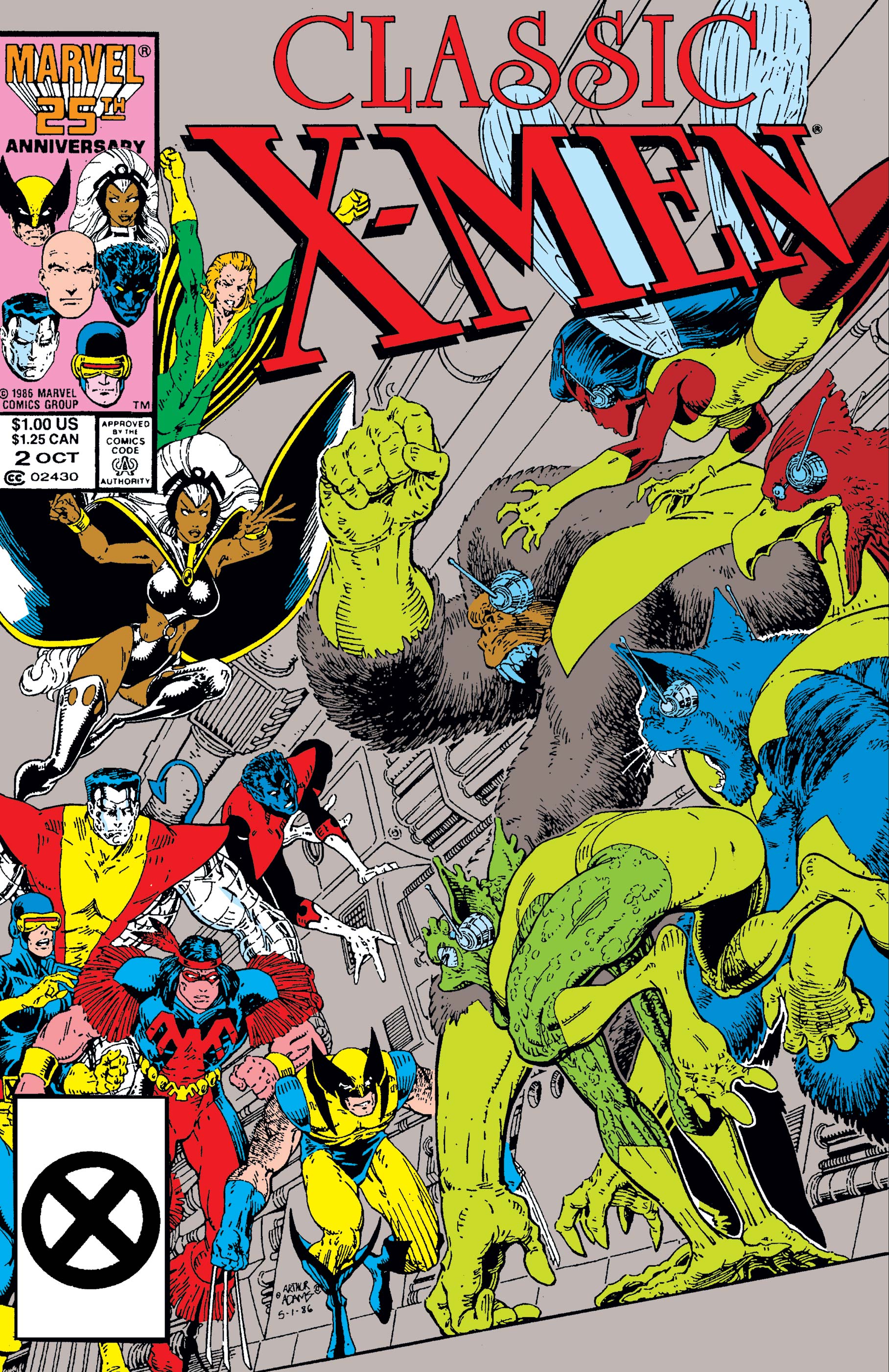 Classic X-Men (1986) #2