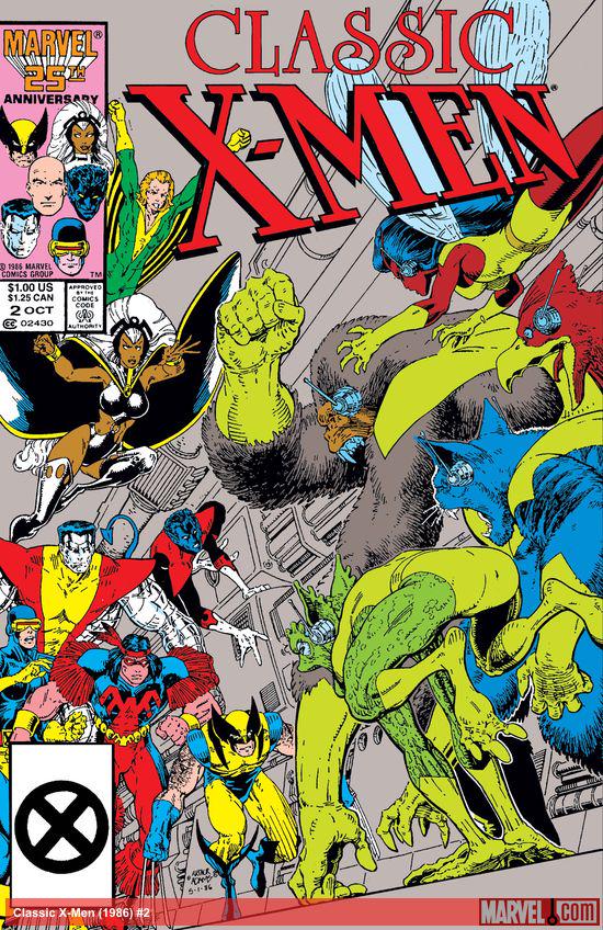 Cover of X-Men Classic #2