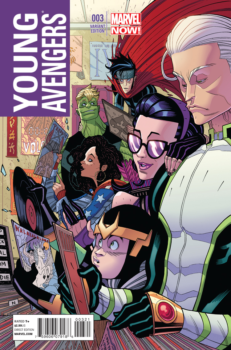 Young Avengers (2013) #3 (Moore Variant)