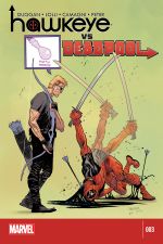 Hawkeye vs. Deadpool (2014) #3 cover