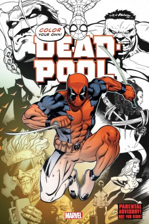Color Your Own Deadpool (Trade Paperback)