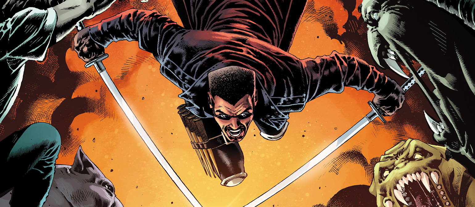 Blade Character Close Up Marvel Comic Reading Lists