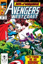 West Coast Avengers (1985) #55 cover