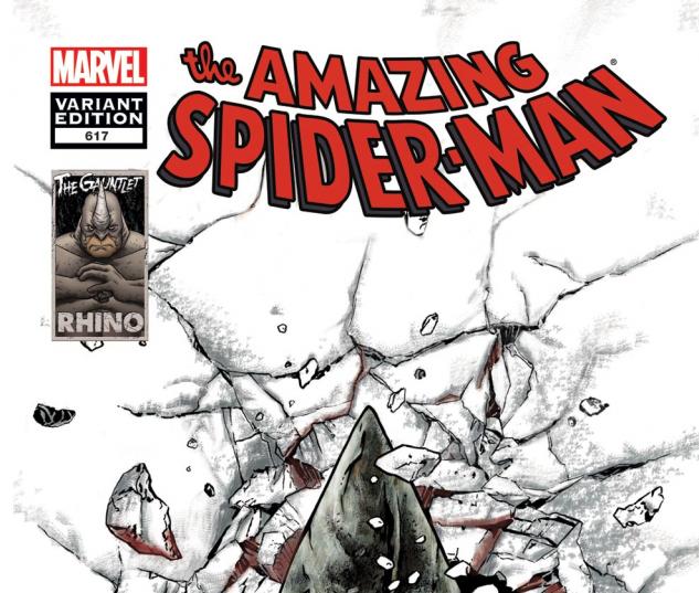 Amazing Spider-Man (1999) #617, Rhino is Coming Variant