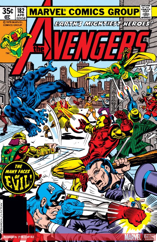 Avengers (1963) #182