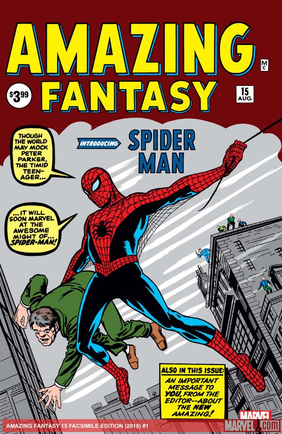 Amazing Fantasy Facsimile Edition (2019) #1