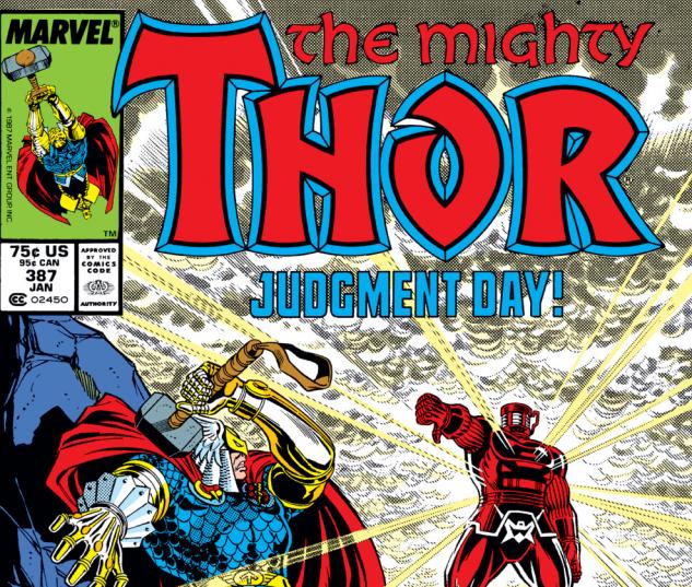 Thor (1966) #387 Cover