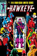 Hawkeye (1983) #4 cover