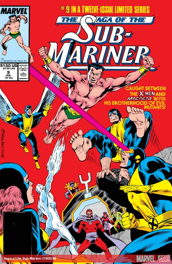 Saga of the Sub-Mariner (1988) #9