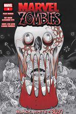 Marvel Zombies: Black, White & Blood (2023) #3 cover