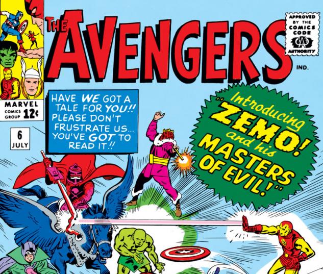 Avengers (1963) #6 cover