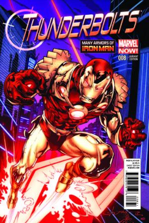 Thunderbolts (2012) #8 (Stroman Iron Man Many Armors Variant)