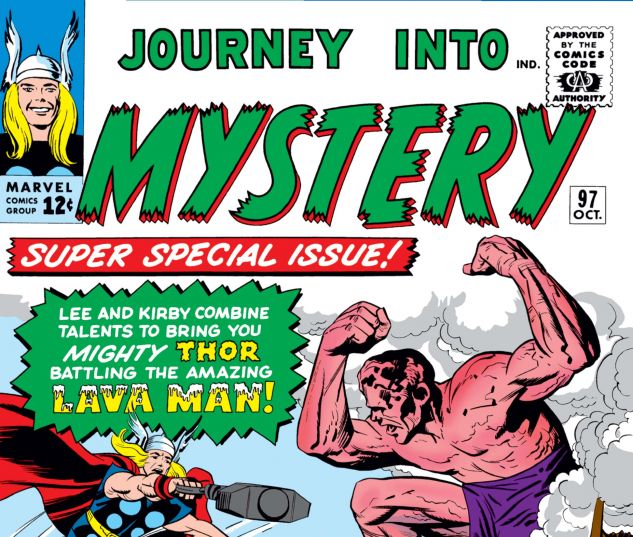 Journey into Mystery #97 FRIDGE MAGNET comic book 