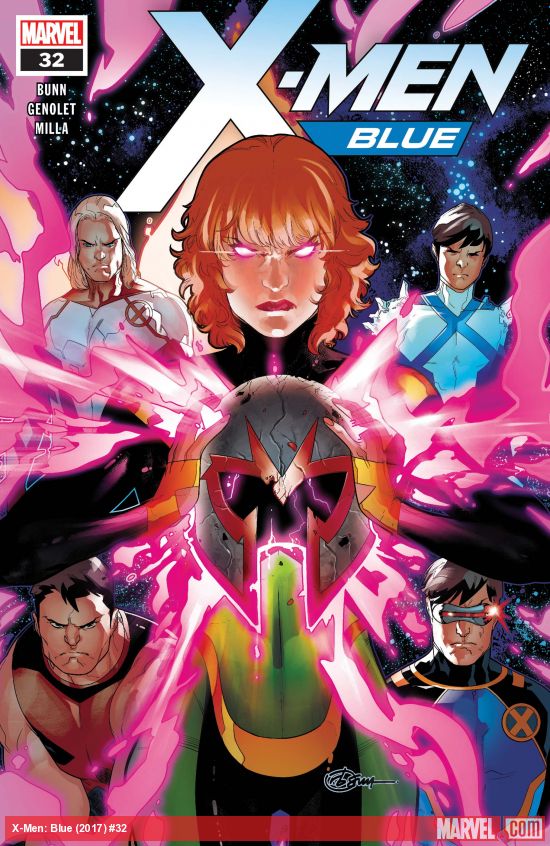 Cover of X-Men: Blue #32