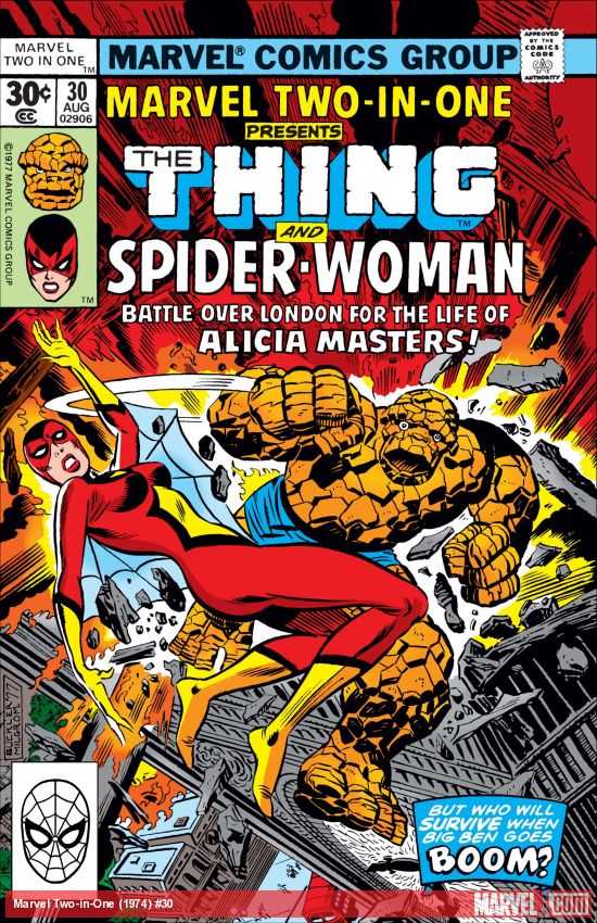 Marvel Two-in-One (1974) #30 comic book cover