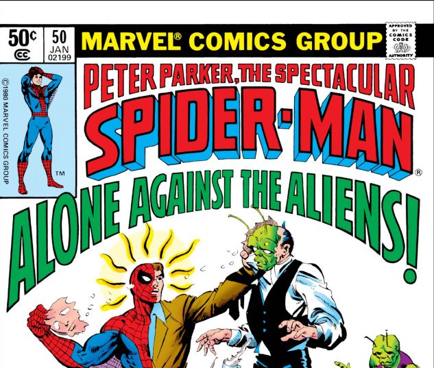 PETER PARKER, THE SPECTACULAR SPIDER-MAN (1976) #50