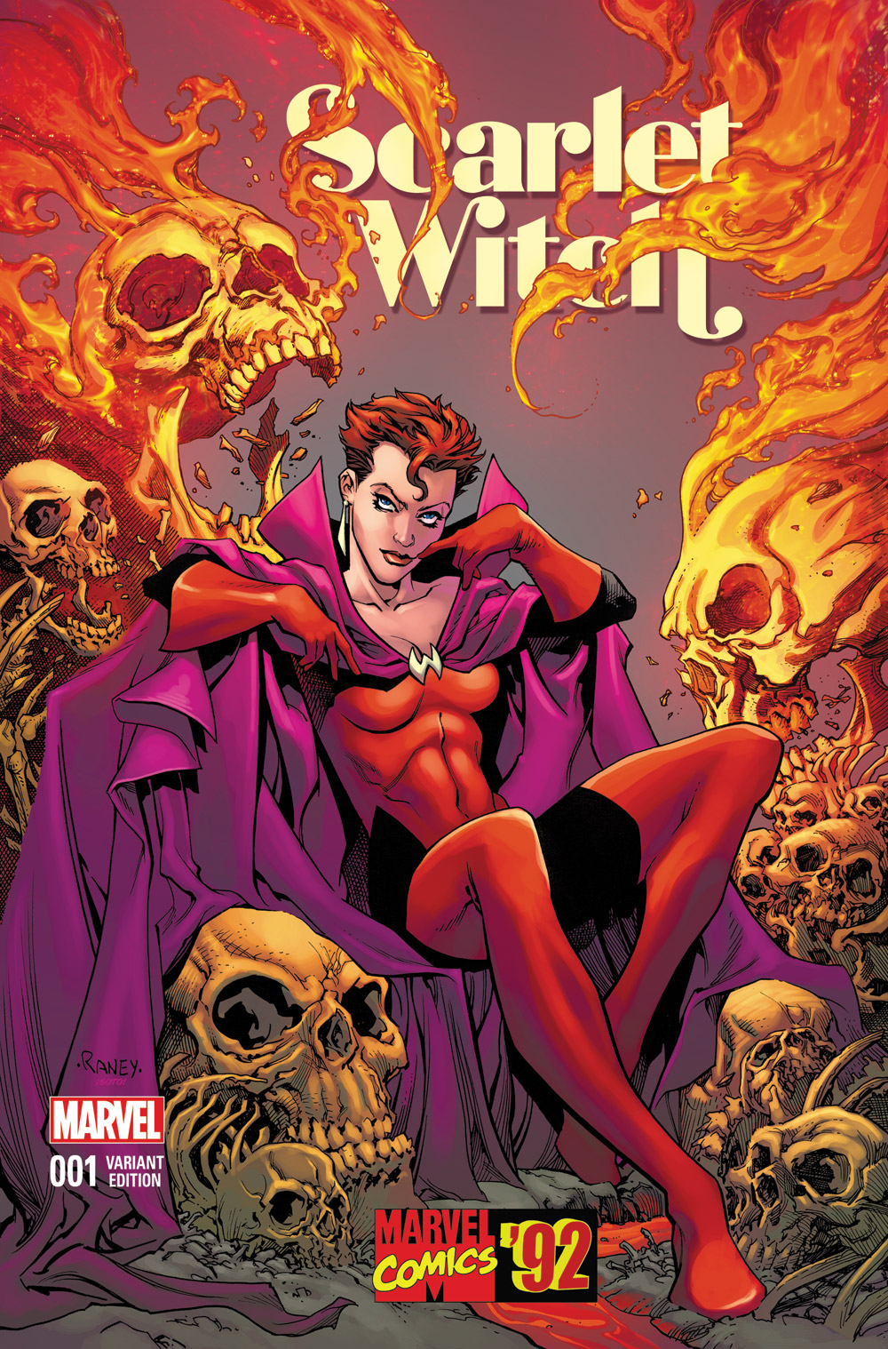 Scarlet Witch (2015) #1 (Raney Marvel 92 Variant)