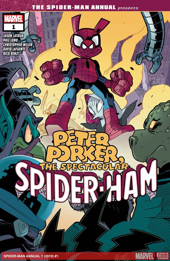 Cover of comic titled Spider-Man Annual (2019) #1