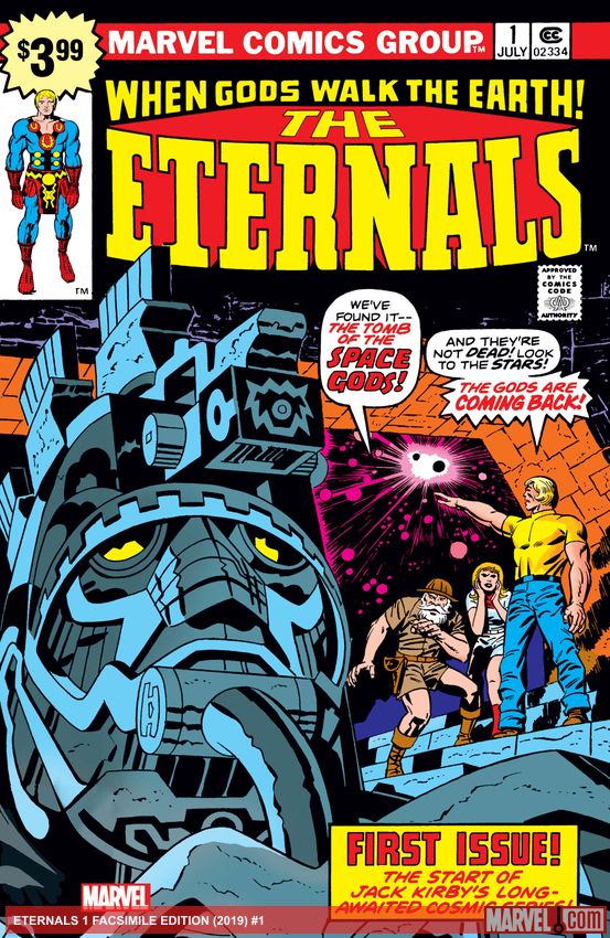 Eternals: Facsimile Edition (2019) #1