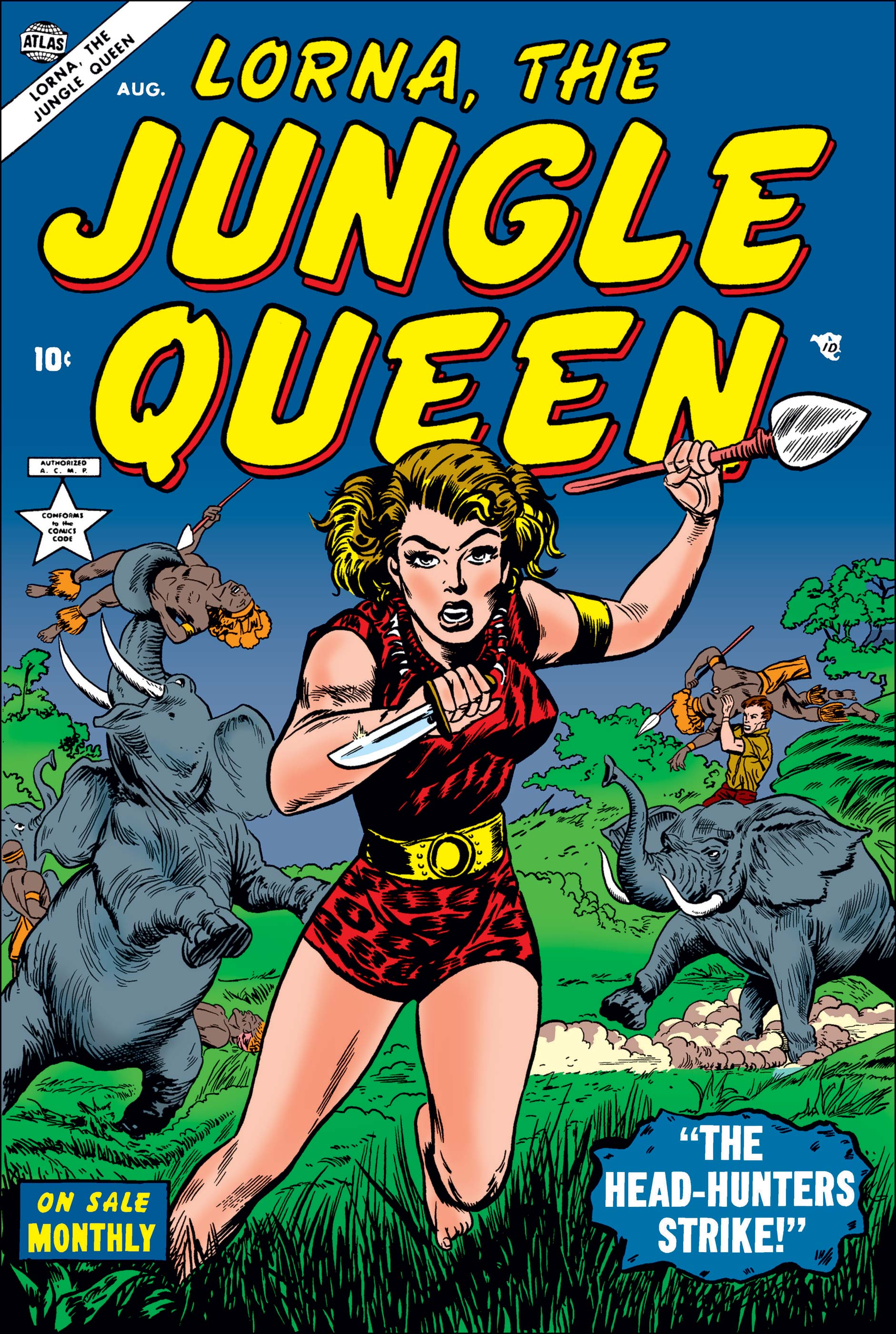 Lorna The Jungle Queen 1953 2 Comic Issues Marvel