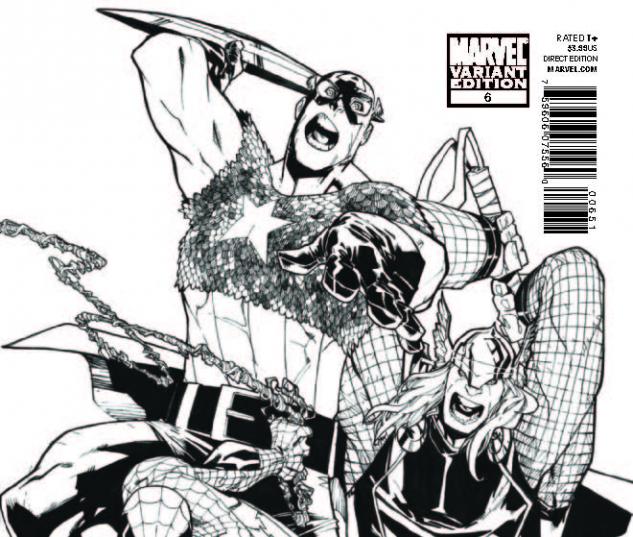 Fear Itself (2010) #6, Architect Sketch Variant