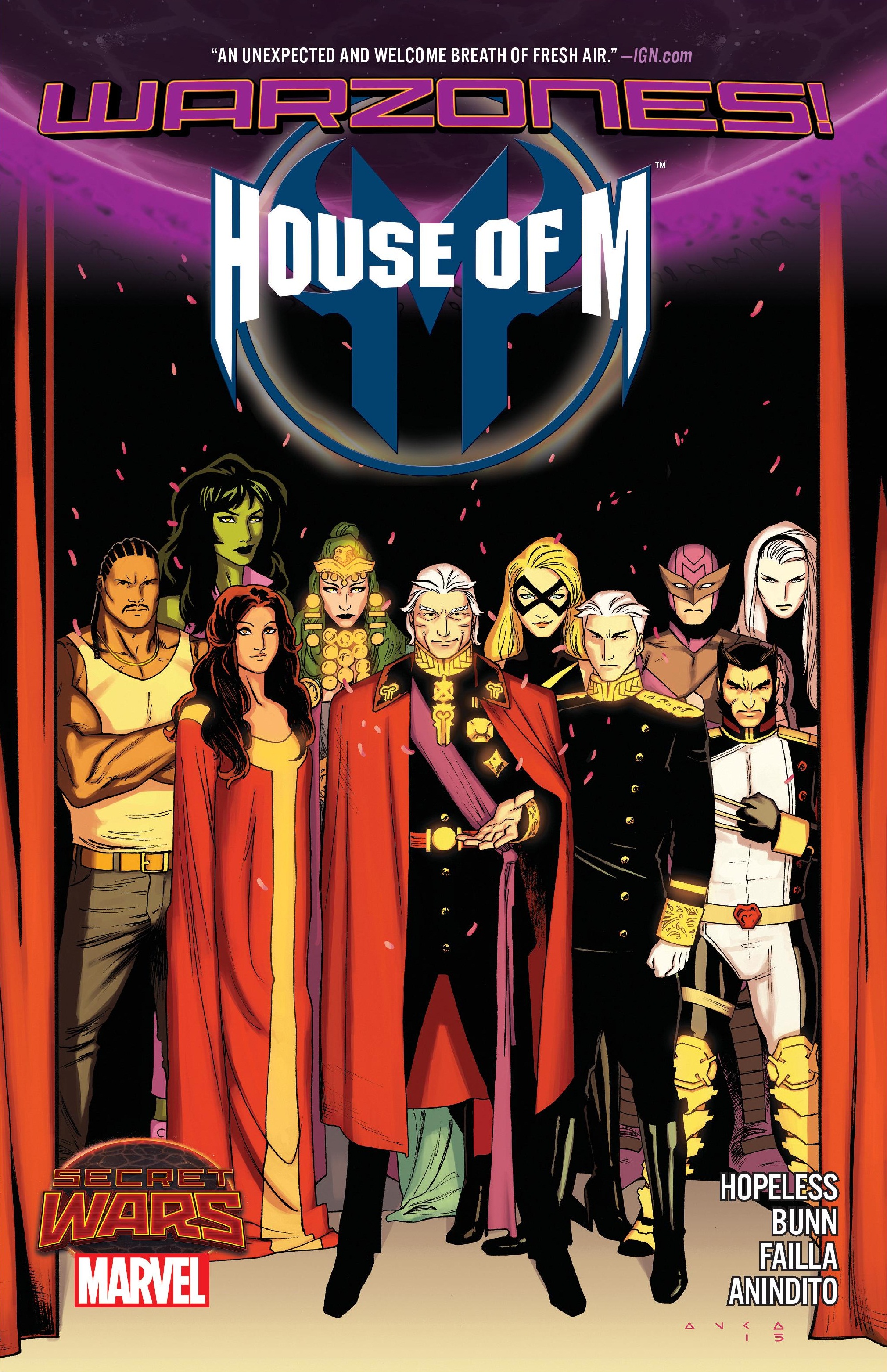 HOUSE OF M: WARZONES! TPB (Trade Paperback)