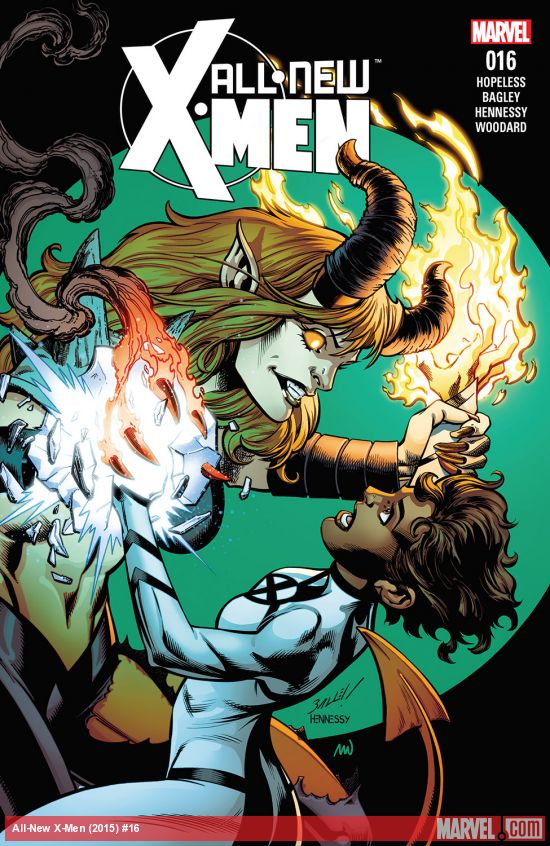 Cover of All-New X-Men #16