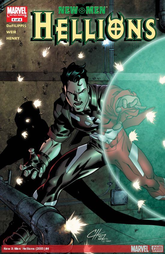 Cover of New X-Men: Hellions #4