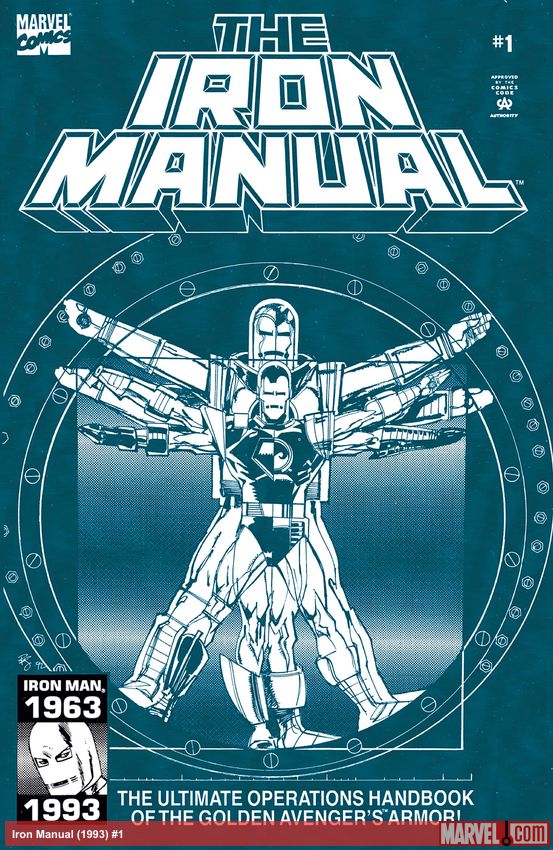 Iron Manual (1993) #1 comic book cover