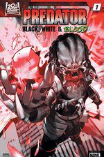 Predator: Black, White & Blood (2025) #1 cover