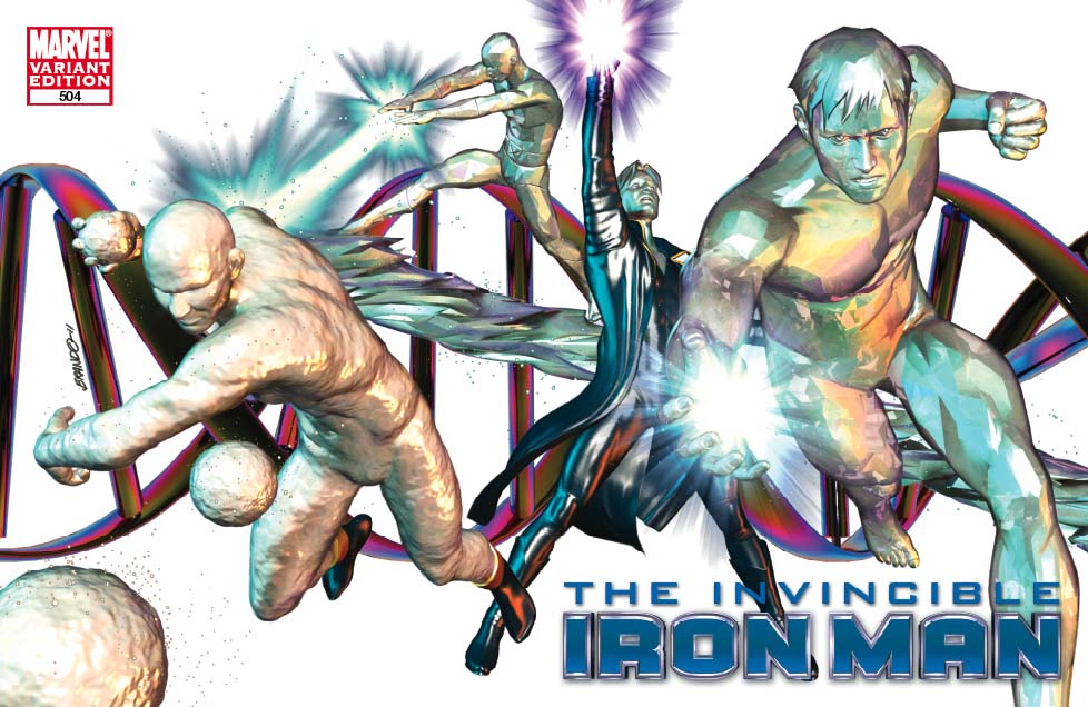 Invincible Iron Man (2008) #504 (X-Men Art Variant)