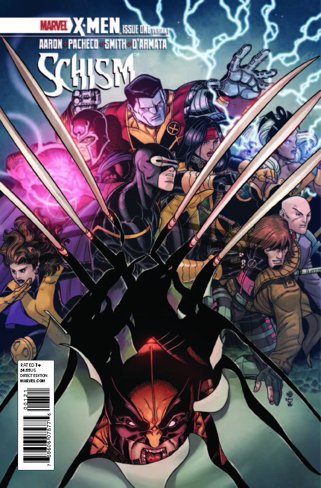 Blank Variant Comic Book 2011 X-Schism #1 Marvel X-men Schism Of 5 