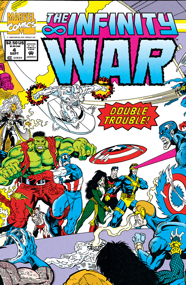 THE INFINITY WAR #1  Gatefold Wraparound Cover 1992 Marvel Comics NM 