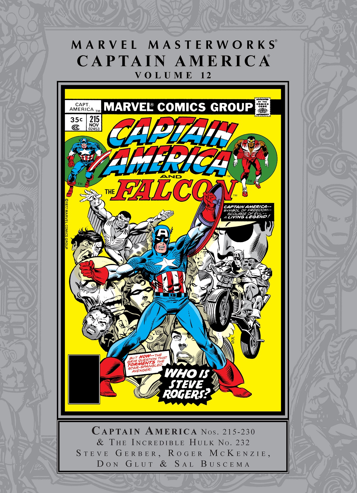 Marvel Masterworks: Captain America Vol. 12 (Hardcover)