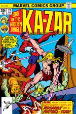 Ka-Zar (1974) #20 cover