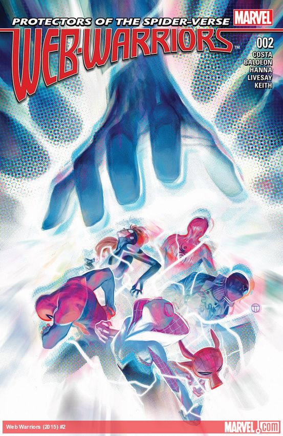 Cover of comic titled Web Warriors (2015) #2
