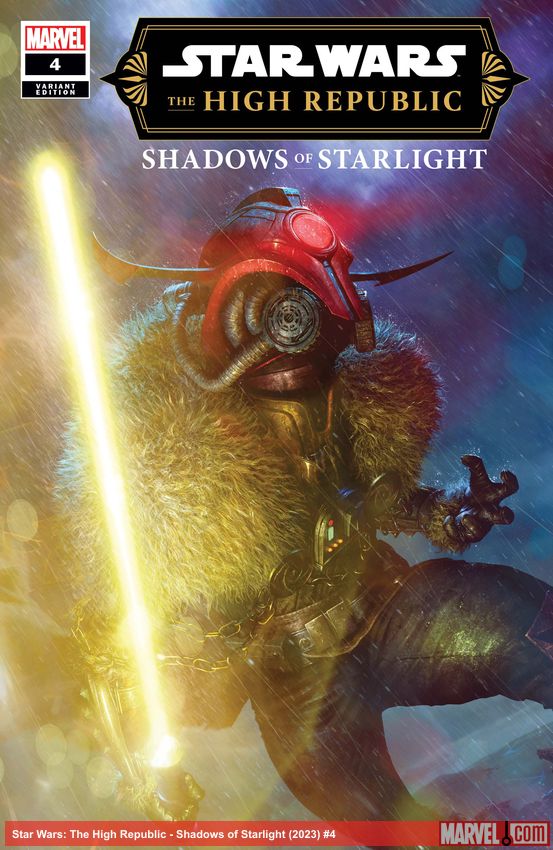 Star Wars: The High Republic - Shadows of Starlight (2023) #4 (Variant) comic book cover