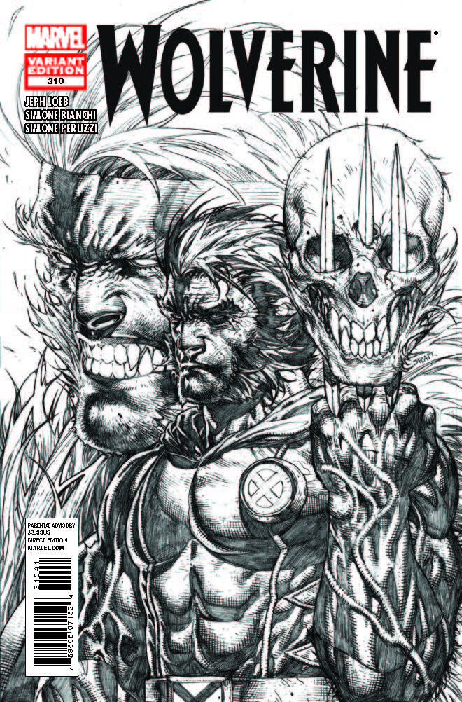 Wolverine (2010) #310 (Sketch Variant)